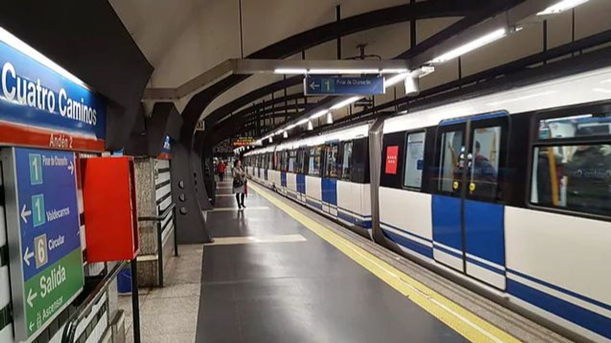 tren metro madrid