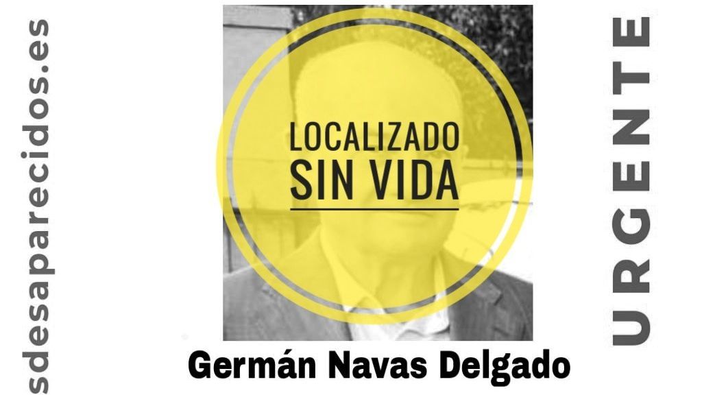 Germán Navas, encontrado muerto en Collado Villalba, Madrid