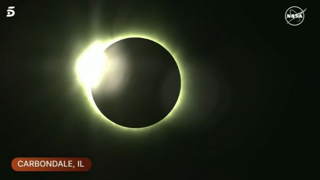 El eclipse solar total en Illinois