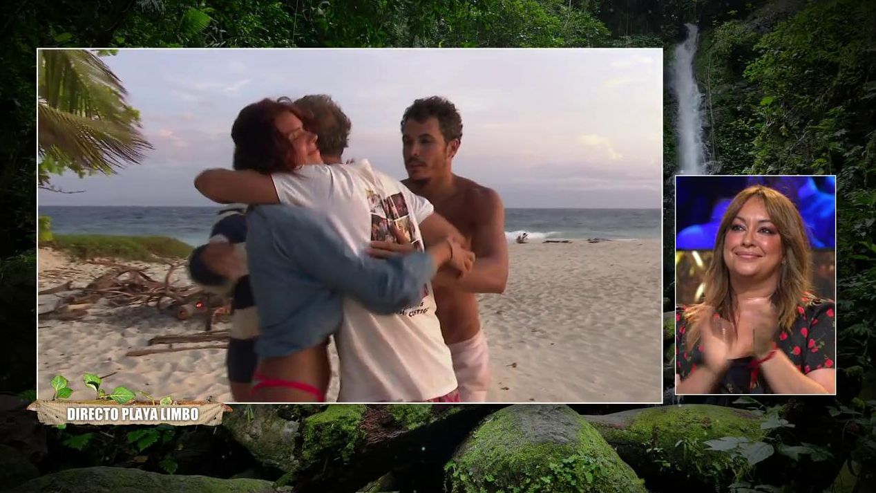 La despedida de Kike Calleja de sus compañeros de 'Playa Limbo'