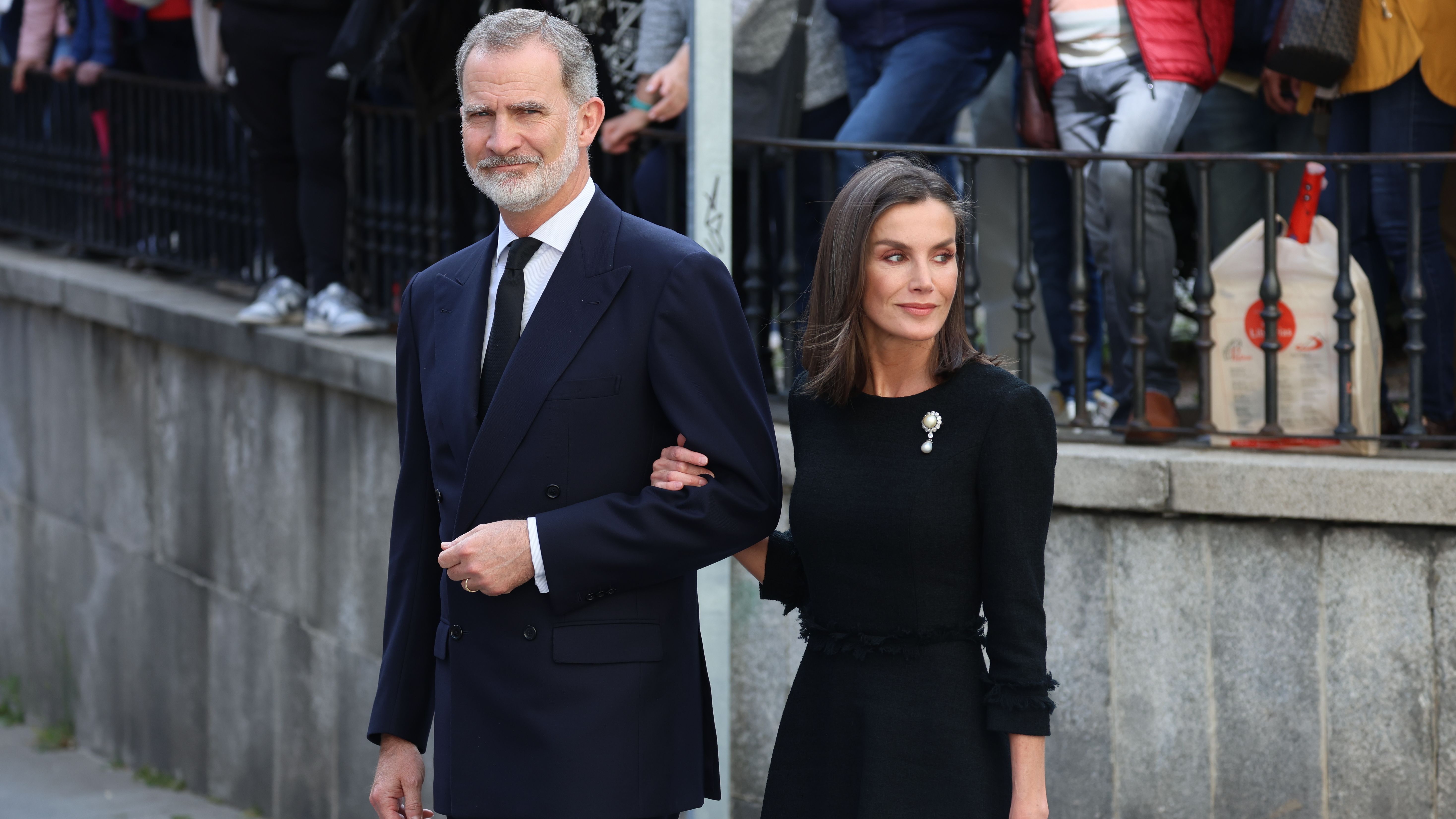 Los reyes Felipe y Letizia