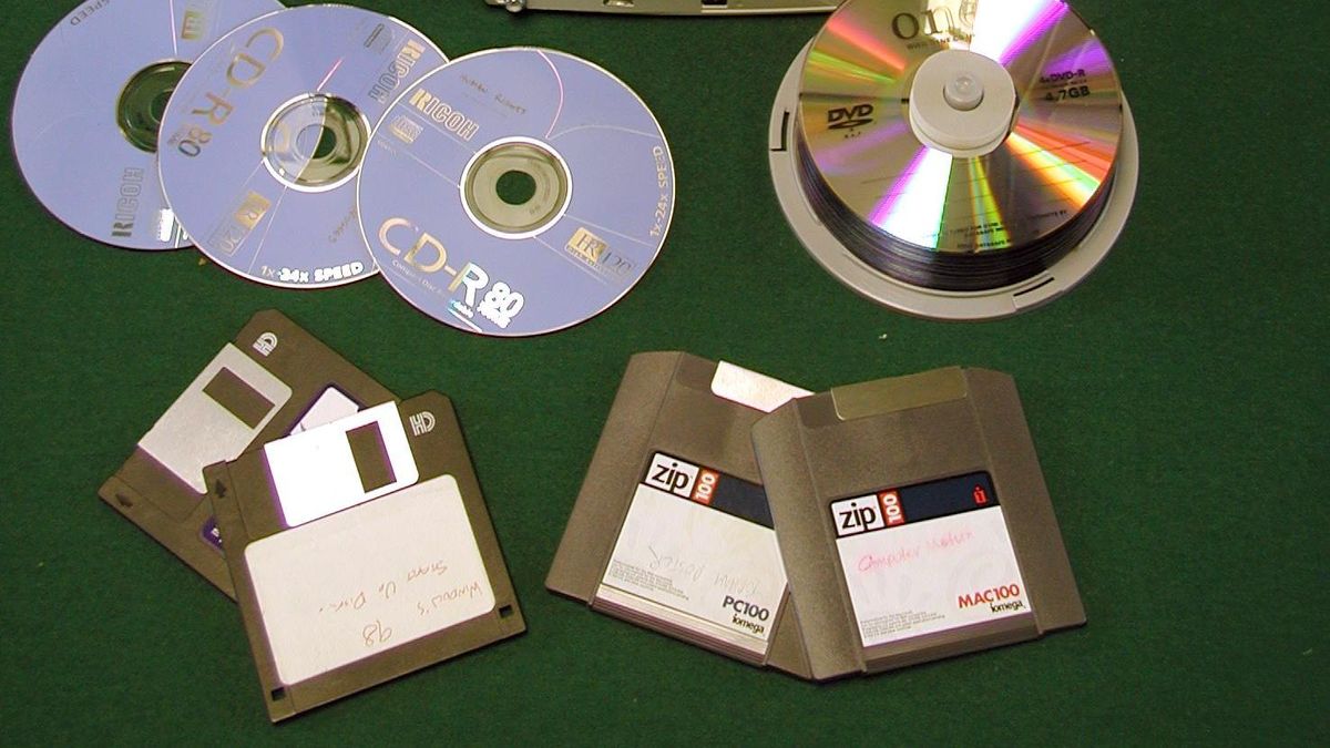 Los viejos disquetes quedaron en desuso en la década de los 80