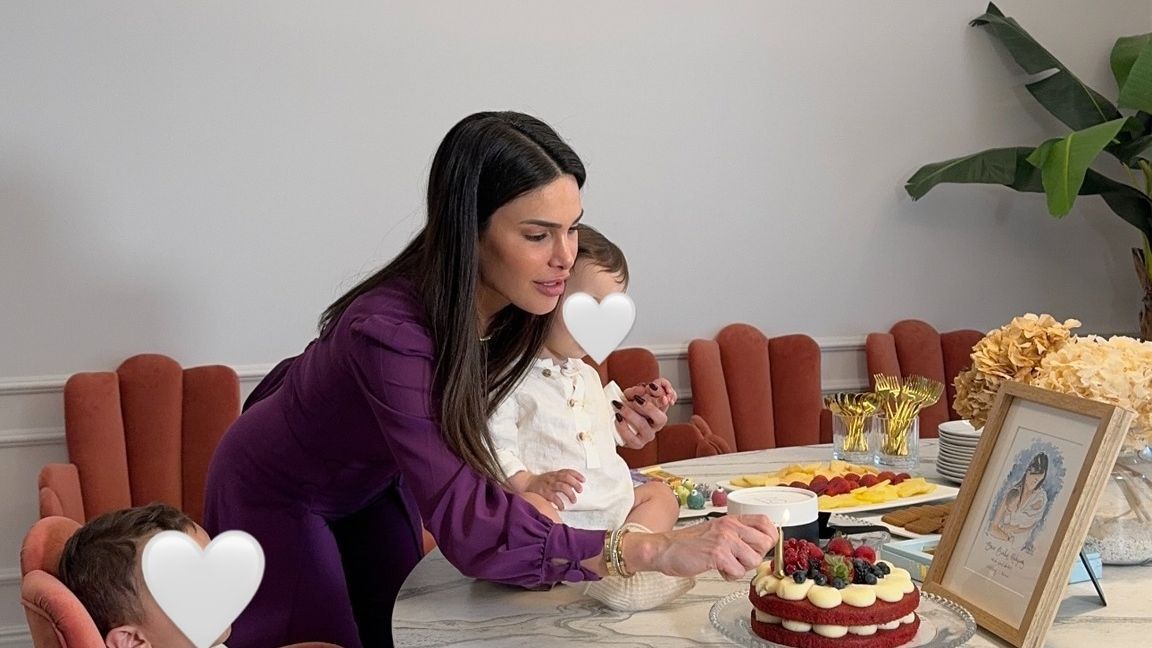 Carla Barber celebra el primer añito de Bosco, su segundo hijo