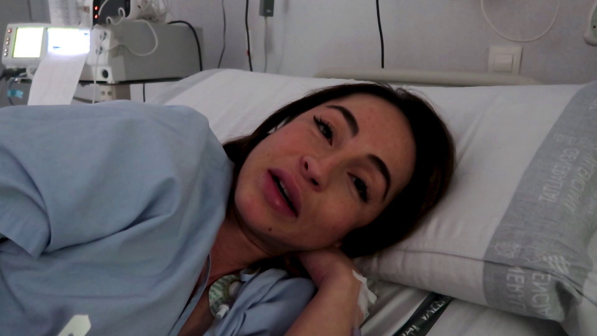 Ana Solma, de 'La isla de las tentaciones', minutos antes de dar a luz