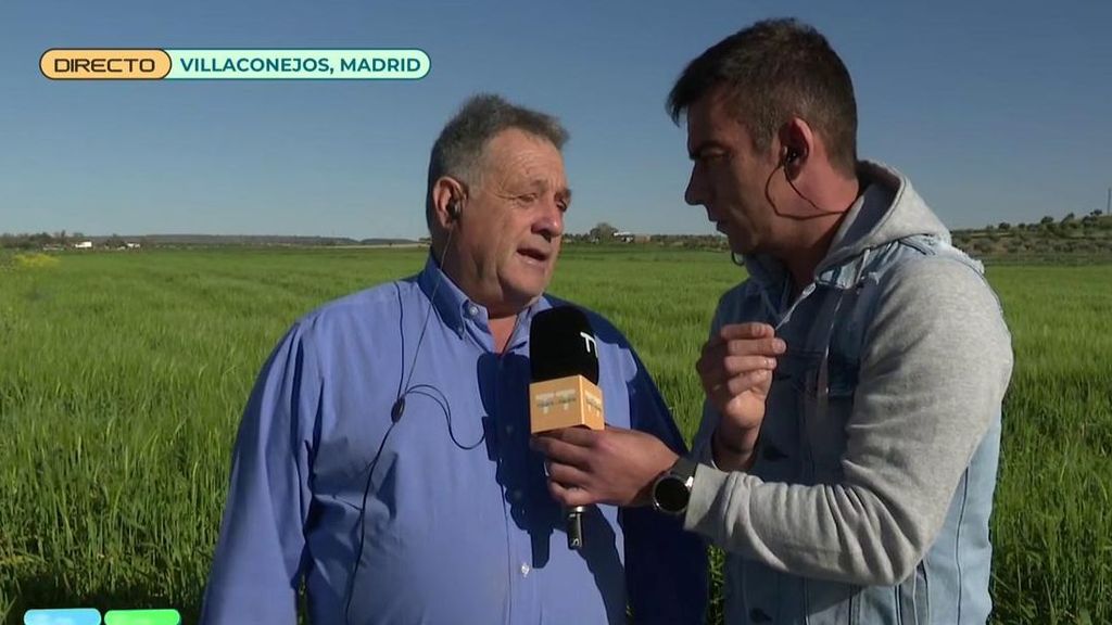 José Carlos Velasco, presidente de los agricultores de Villaconejos, en 'TAT'