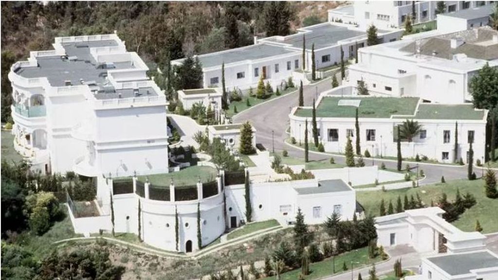 La  mansión de la familia real Saudí en Marbella.