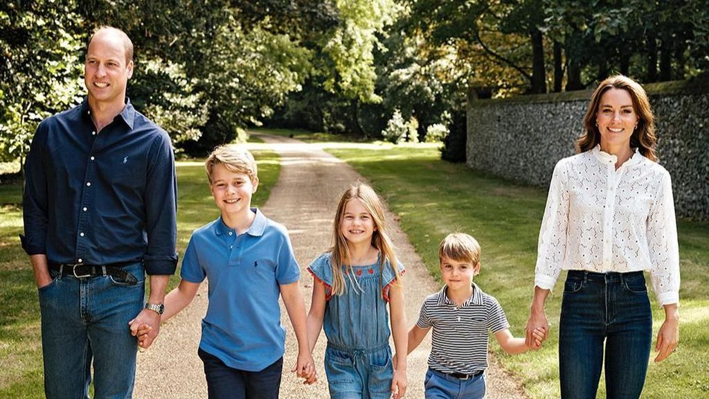 Así son George, Charlotte y Louis, los tres hijos de los príncipes de Gales (Imagen Instagram: @princeandprincessofwales)