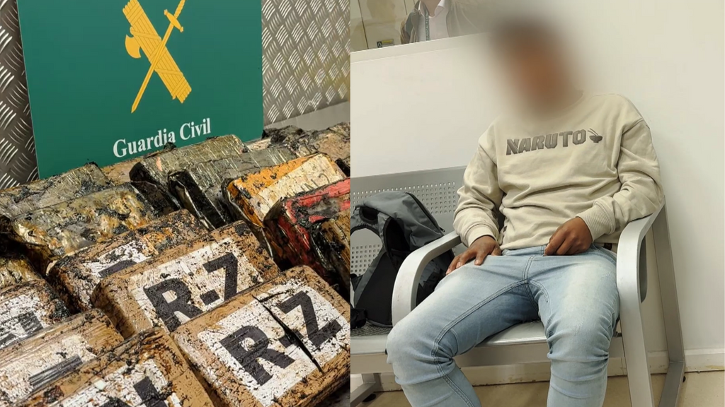 ‘Callejeros’ presencia la detención de un pasajero que transporta 25 kilos de cocaína en su maleta: Se enfrenta de 7 a 9 años de cárcel