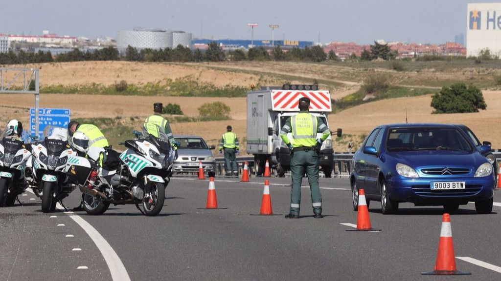 control guardia civil carretera
