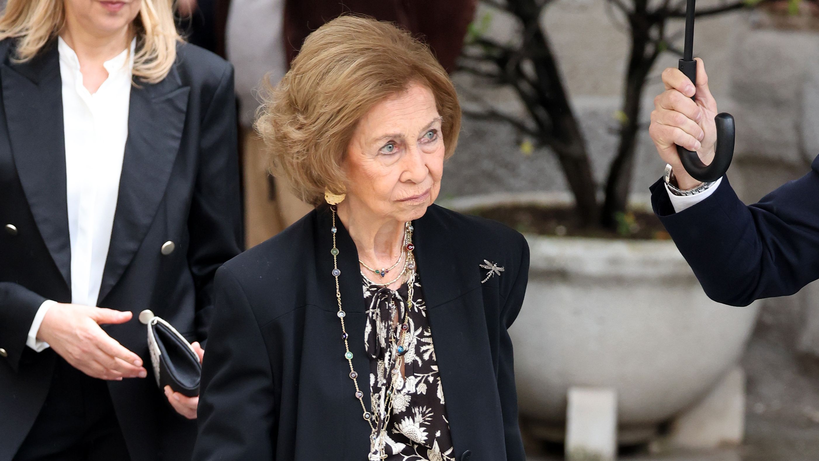 Esta es la última aparición pública de la reina Sofía antes de ser ingresada (Imagen: Europa Press)