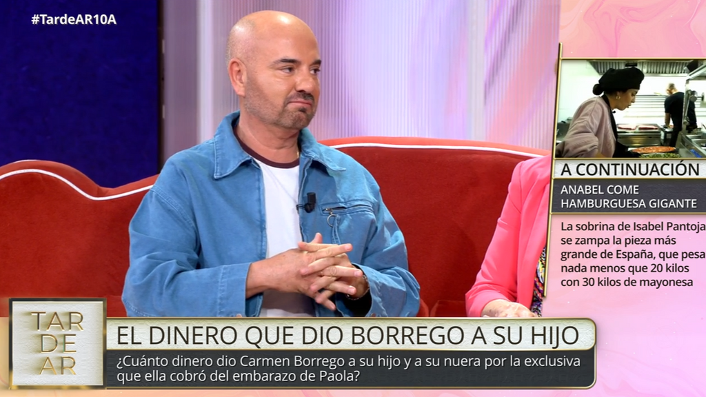La cifra del dinero que Carmen Borrego dio a su hijo tras la exclusiva