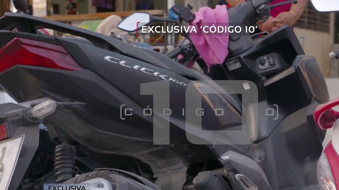 La moto que alquiló Daniel Sancho