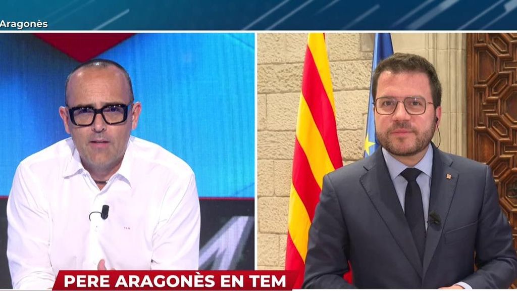 Pere Aragonès: ''Queremos que los impuestos que pagan los catalanes puedan quedarse en Cataluña''