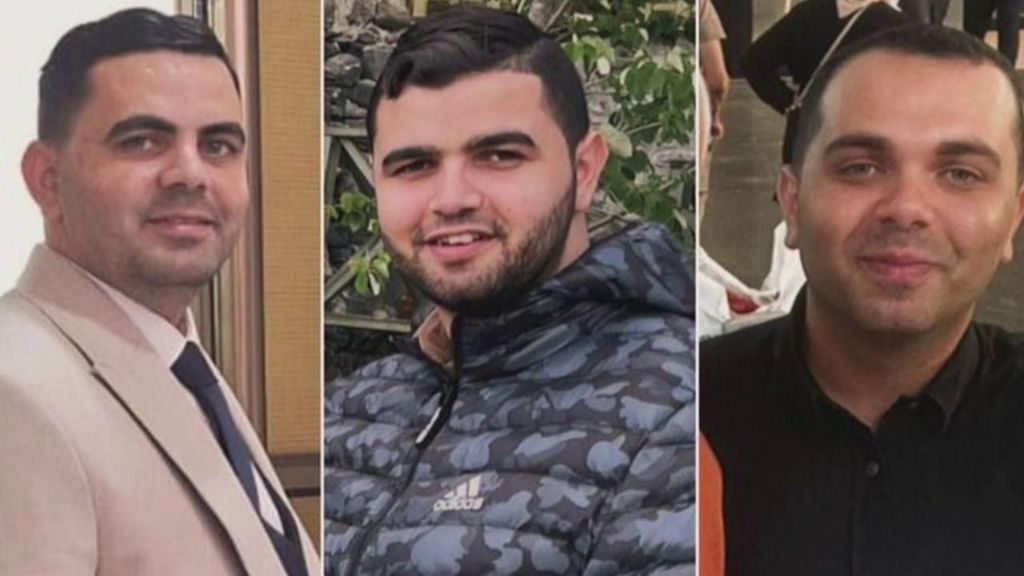 Tres hijos asesinados del líder del brazo político de Hamás, Ismail Haniye