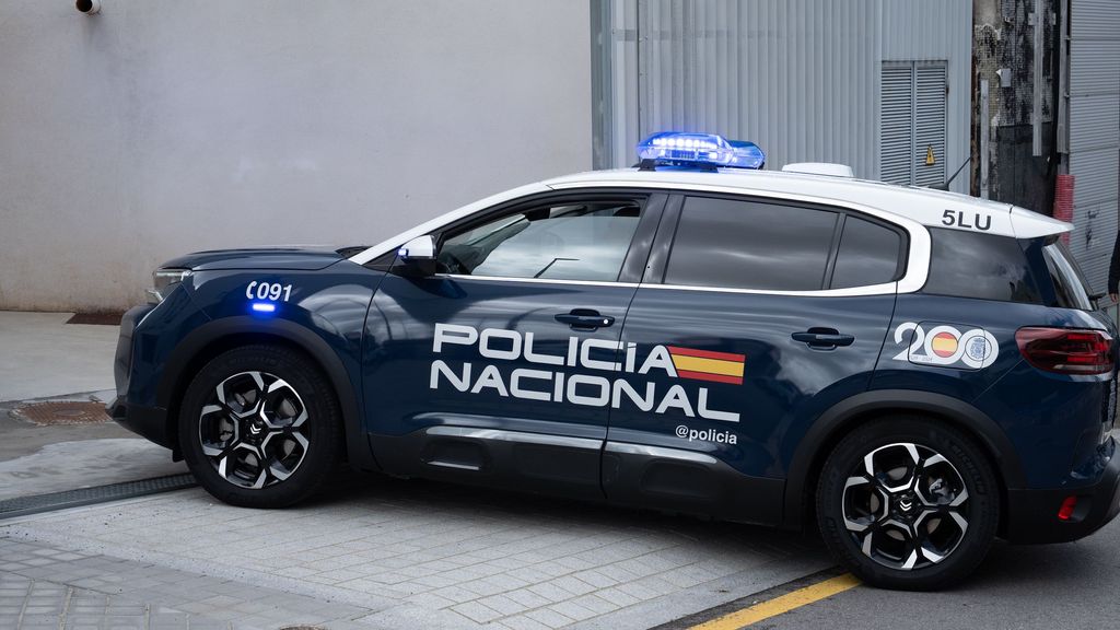 Un coche de la Policía Nacional