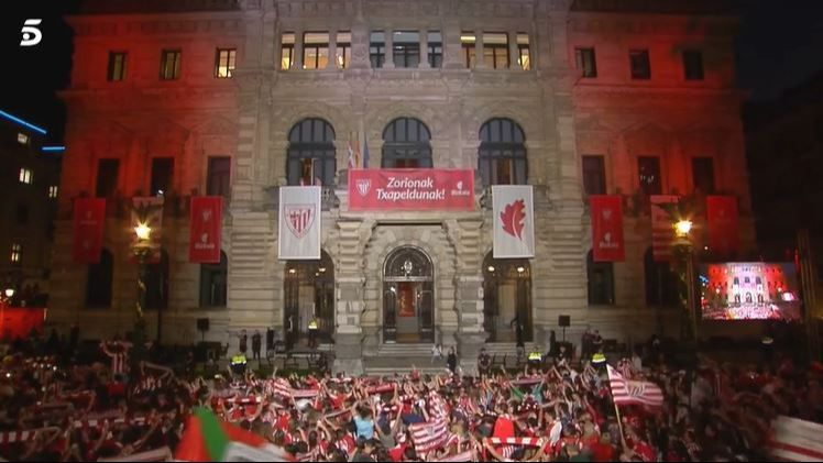 Celebración en el Palacio de la Diputación de Bizkaia