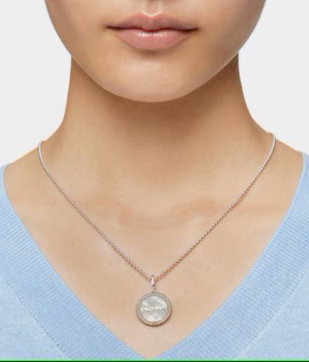 Colgante con medalla de plata de Tous