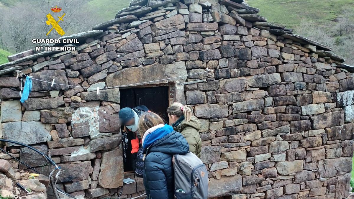 Detenida en una cabaña de Cantabria una finlandesa buscada por salir del país con su hijo