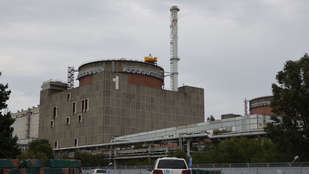 La Central nuclear de Zaporiyia  en el Sur de Ucrania  (archivo)