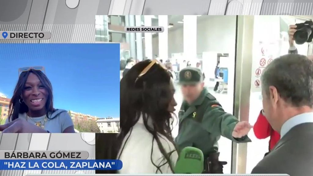 La mujer que se ha hecho viral con su frase ''haz la cola'' a Eduardo Zaplana: ''No sabía quién era''