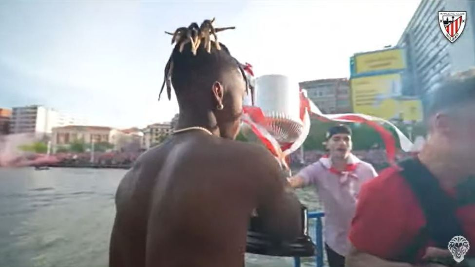 Nico Williams, con la Copa