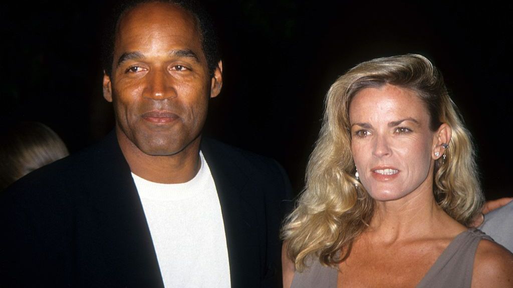 O.J. Simpson con su esposa, Nicole Brown Simpson