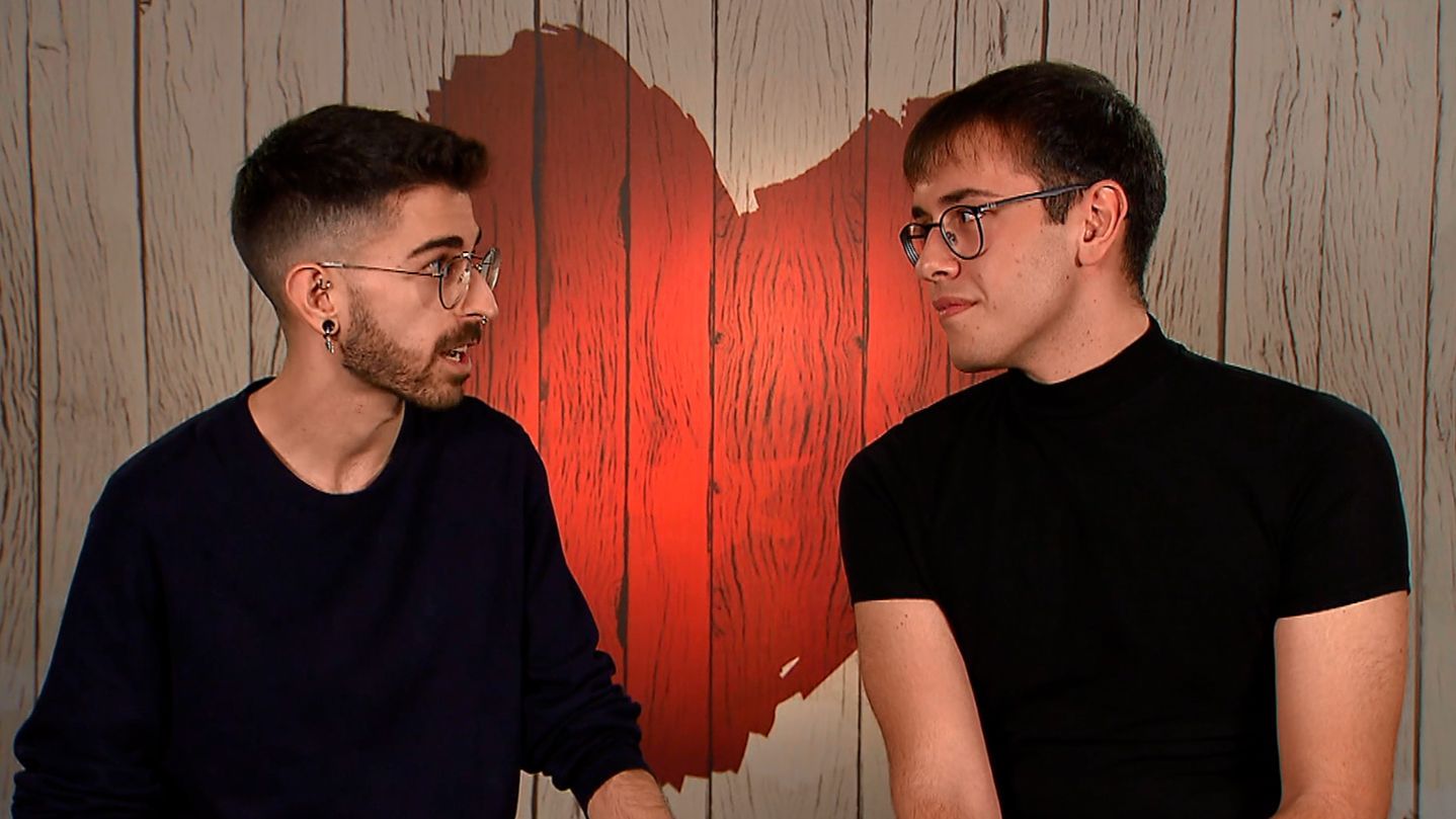David y José durante su cita en 'First Dates'