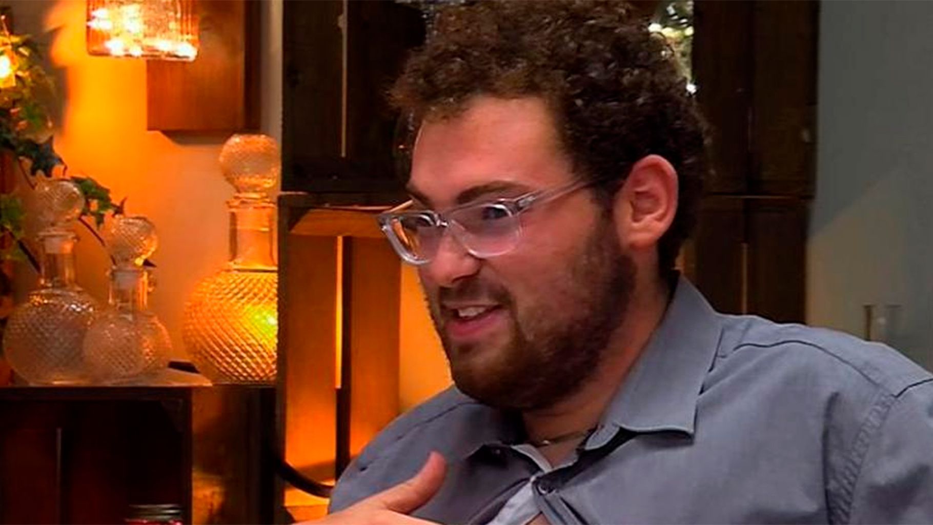 Francisco durante su paso inesperado por 'First Dates'