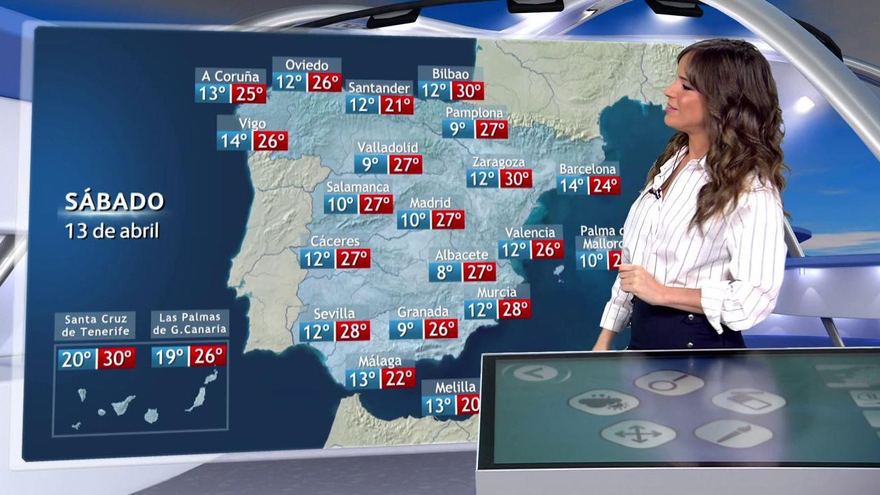 La previsión meteorológica con Carmen Corazzini
