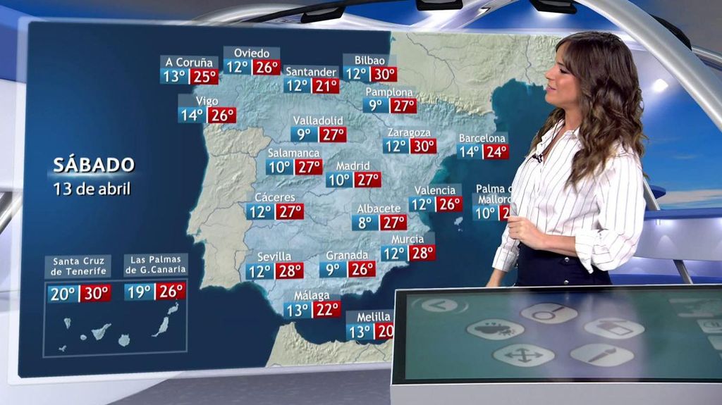 La previsión meteorológica con Carmen Corazzini