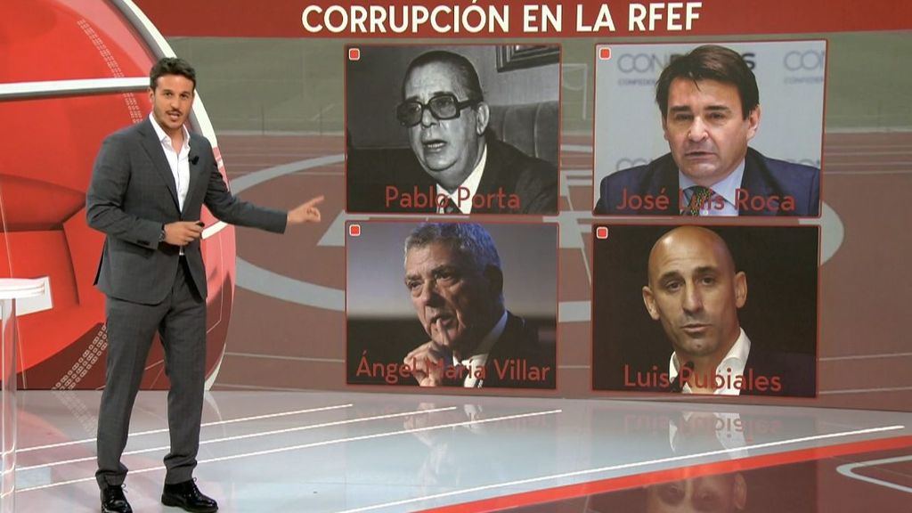Los presidentes salpicados por la corrupción de la RFEF