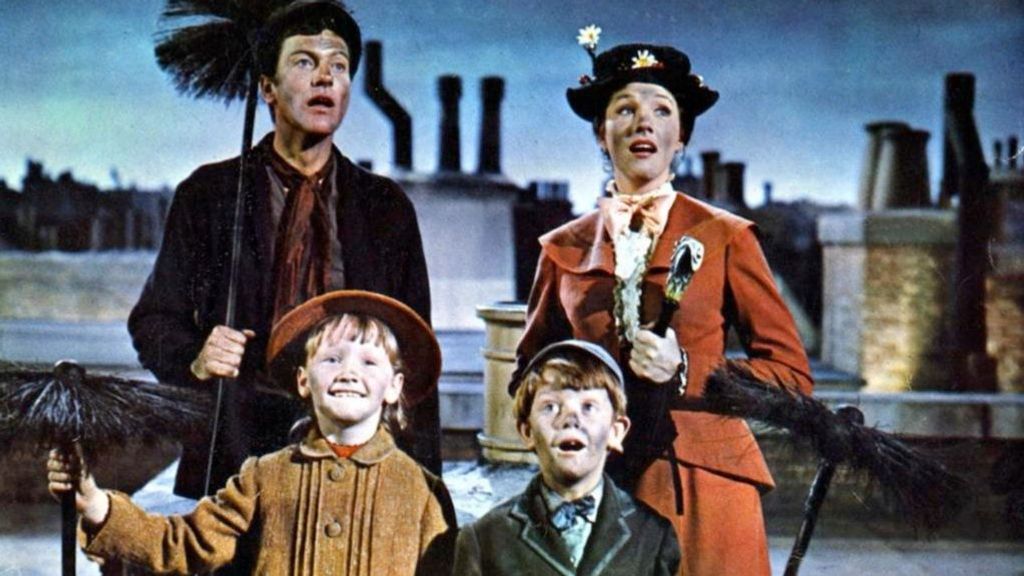 Mary Poppins (1964). Dotrice tenía nueve años cuando interpretó a Jane Banks.