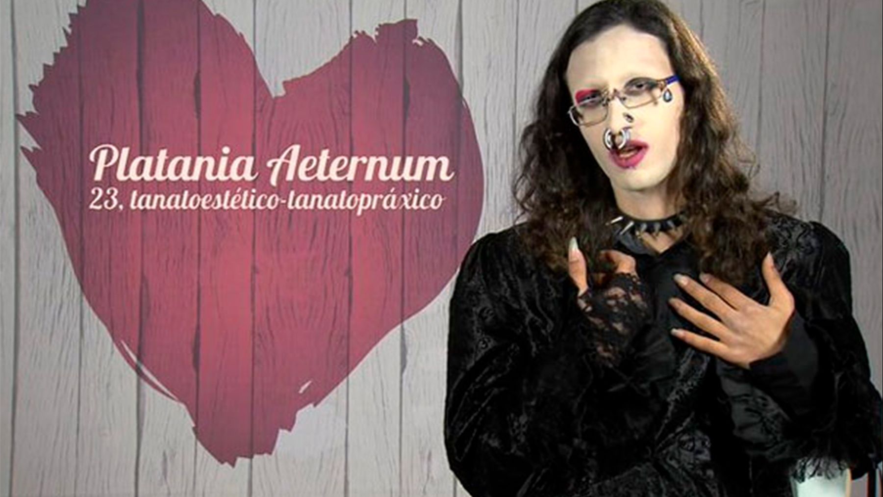 Platania Aeternum nos regaló su presencia en 'First Dates'