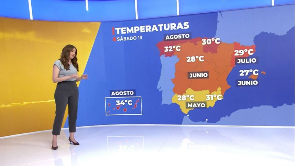 Rosemary Alker da las claves del calor anormal en España: "Es debido a una masa de aire de África, no es normal que se adentre en primavera"