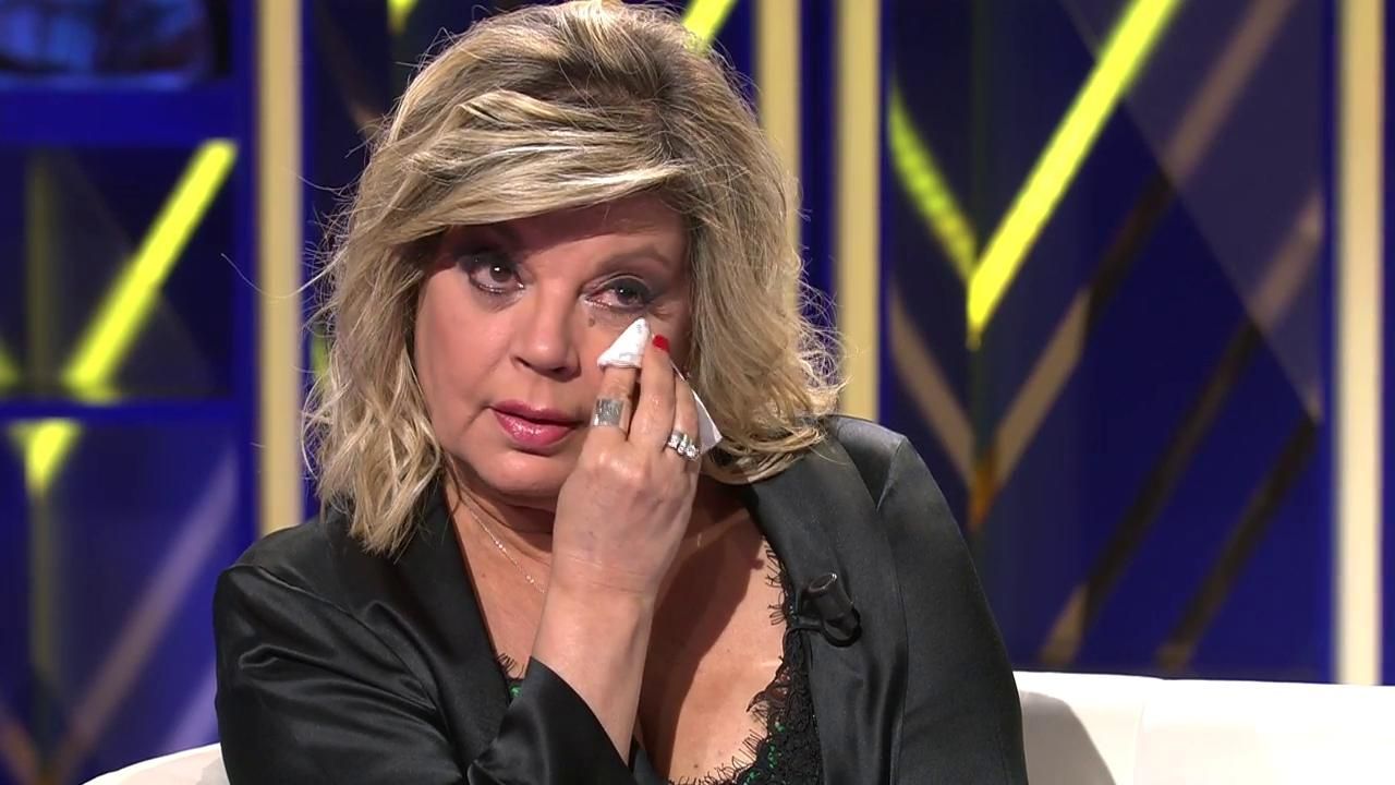 Terelu llora al hablar de su madre y su sobrino