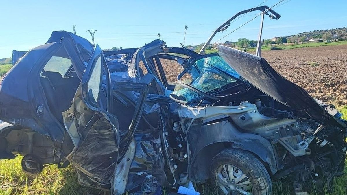 Trágico accidente de tráfico en Yuncos, Toledo: muere un menor de 17 años y otros dos resultan heridos, uno de ellos grave