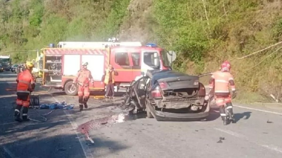 Accidente de tráfico en Pantón, Lugo