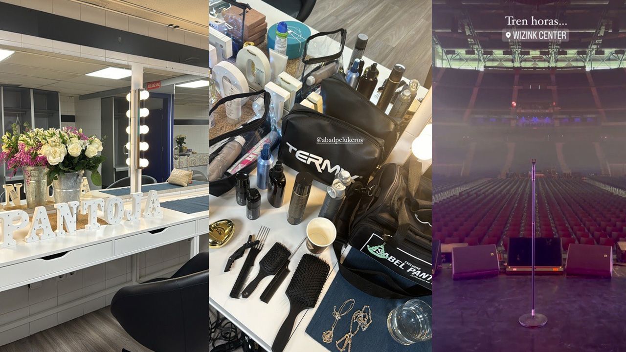 Isabel Pantoja, horas antes de su concierto