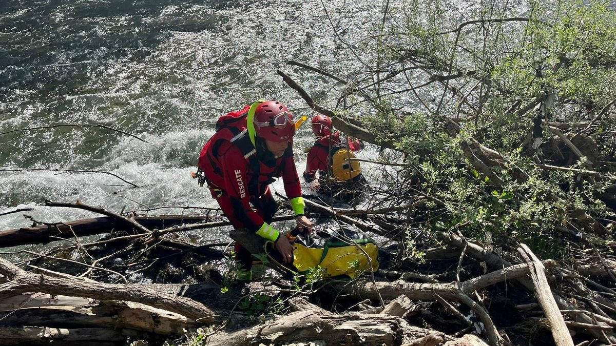 Localizado el cadáver de un pescador desaparecido en el río asturiano de Aviouga