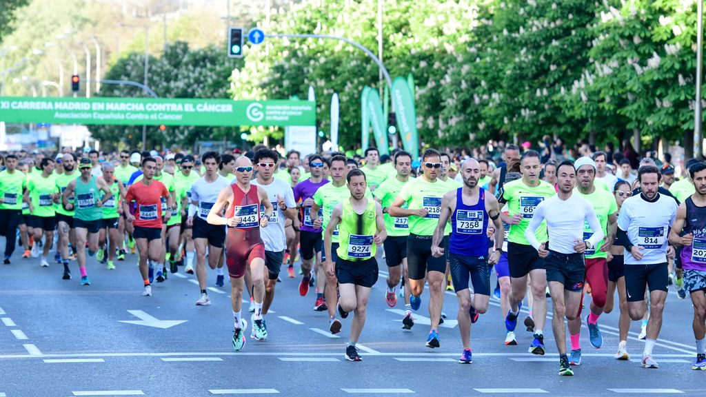 Carreras contra el cáncer por toda España: récord de participantes en Madrid, con más de 23.000 corredores