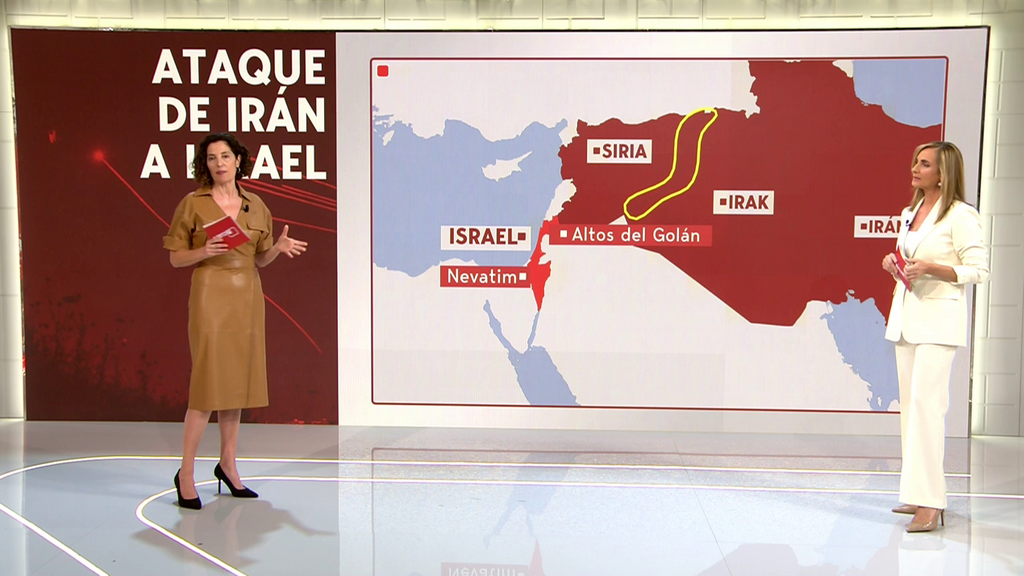 Edurne Arbeloa explica los detalles del ataque de Irán a Israel