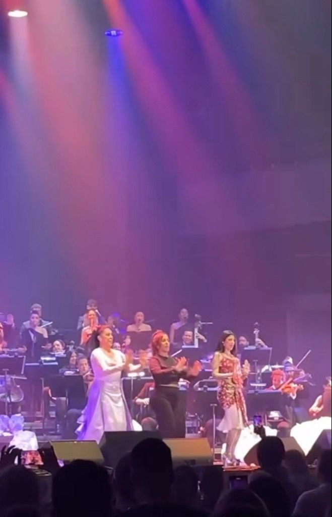 Isabel Pantoja, Anabel Pantoja y Naiara en el Wizink