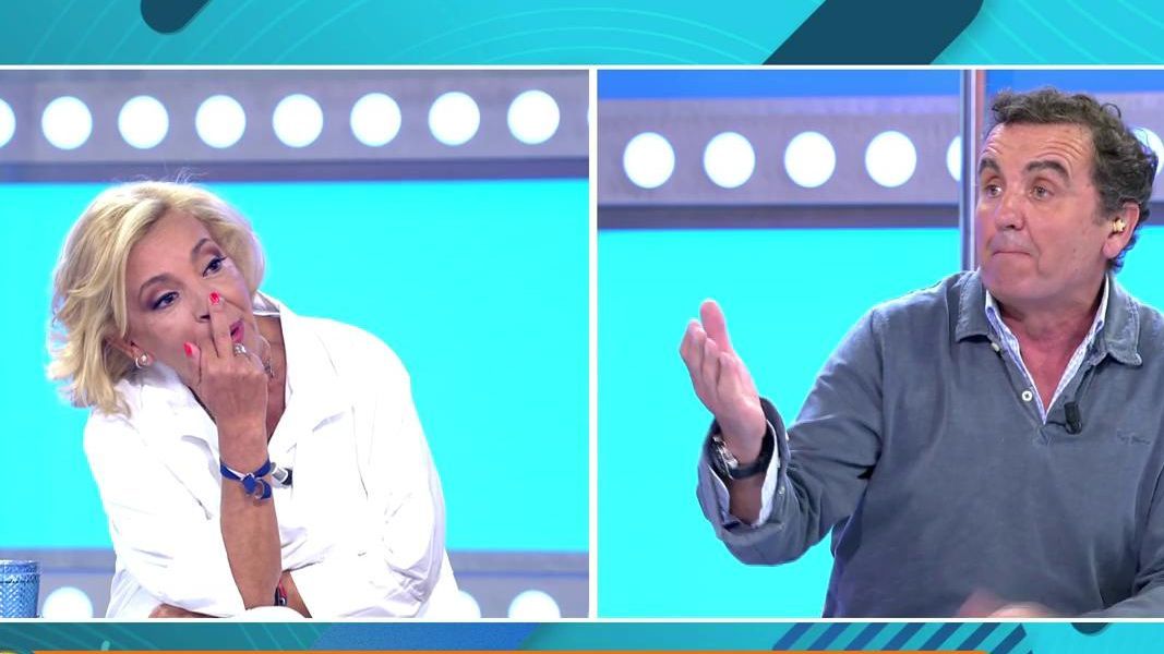 La peineta de Carmen Borrego a Antonio Montero