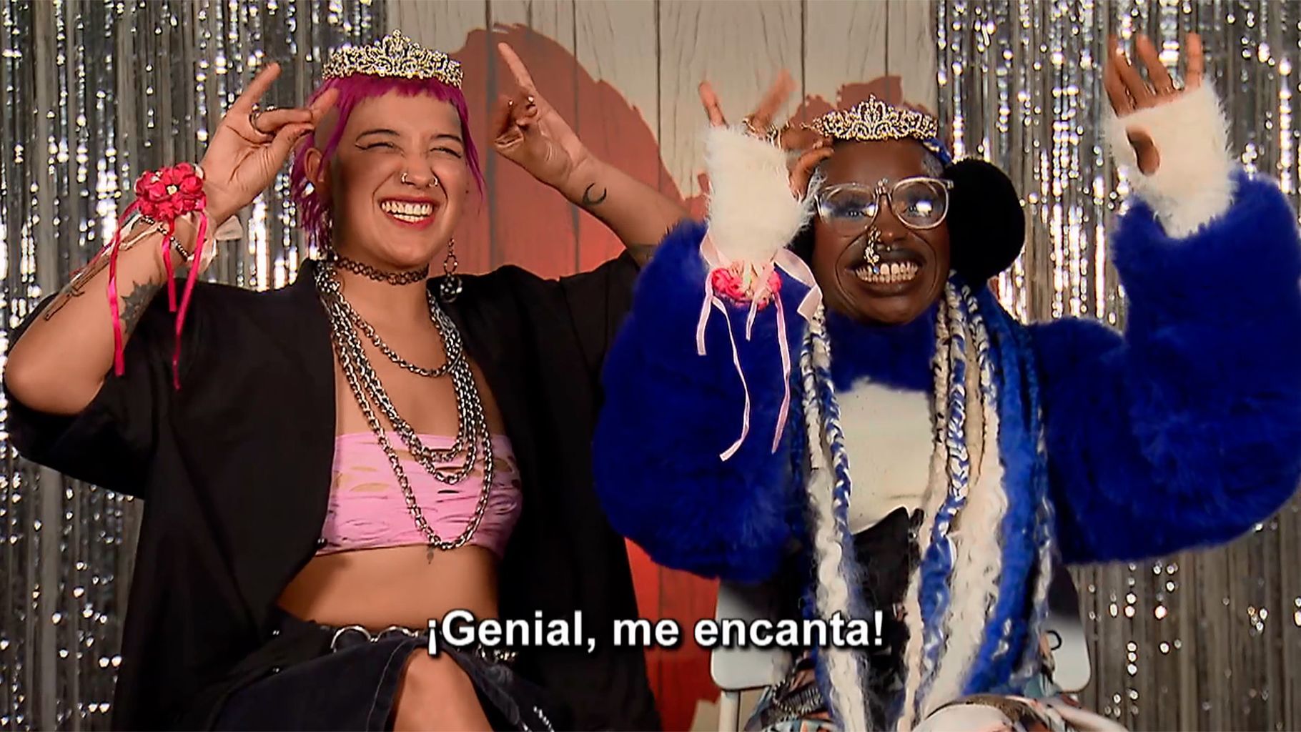 Auhuru y Venus durante su cita en 'First Dates'
