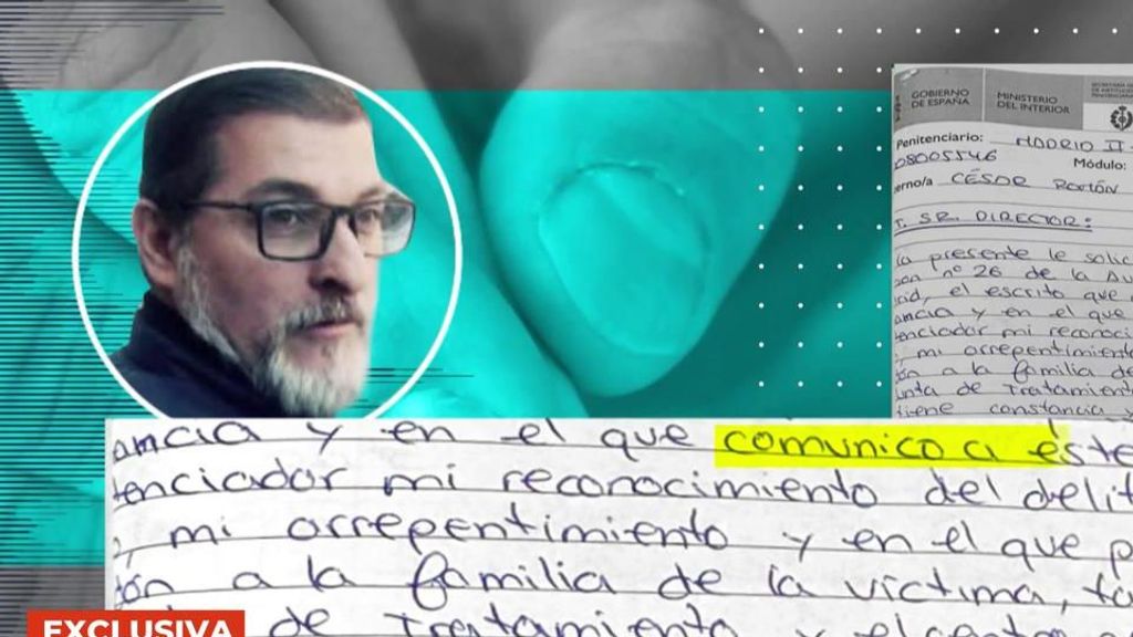 Exclusiva | La carta en el la que el 'Rey del Cachopo' reconoce haber matado a Heidi Paz: "Quiero dejar patente mi total arrepentimiento"