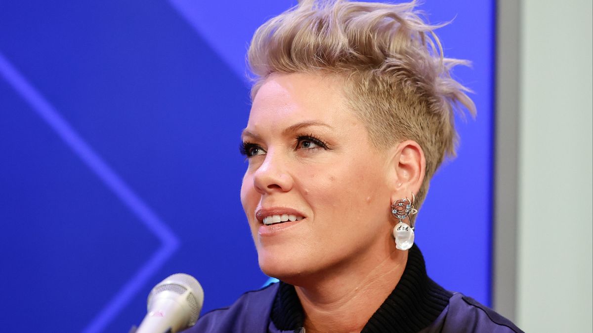 La cantante Pink poniendo los puntos sobre las íes.