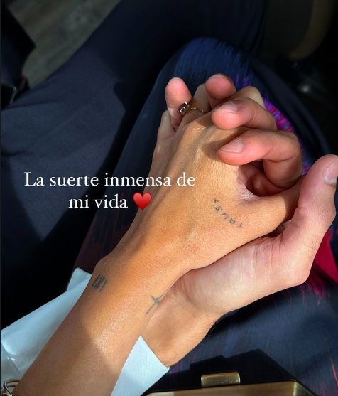 La foto de Mery Turiel con su novio