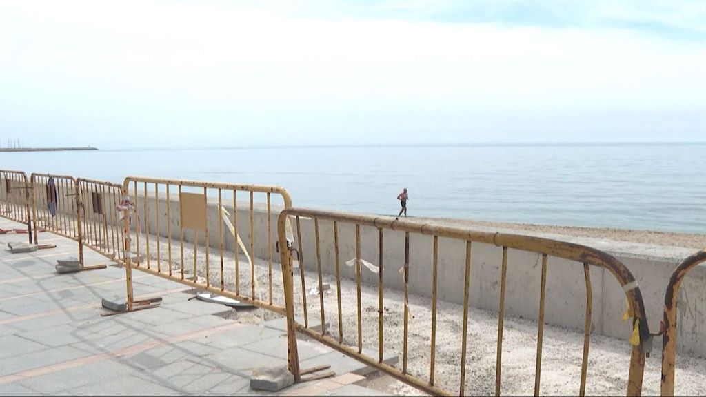 Las playas de Cataluña se quedan sin arena por los últimos temporales: "Ya no quedaba nada"