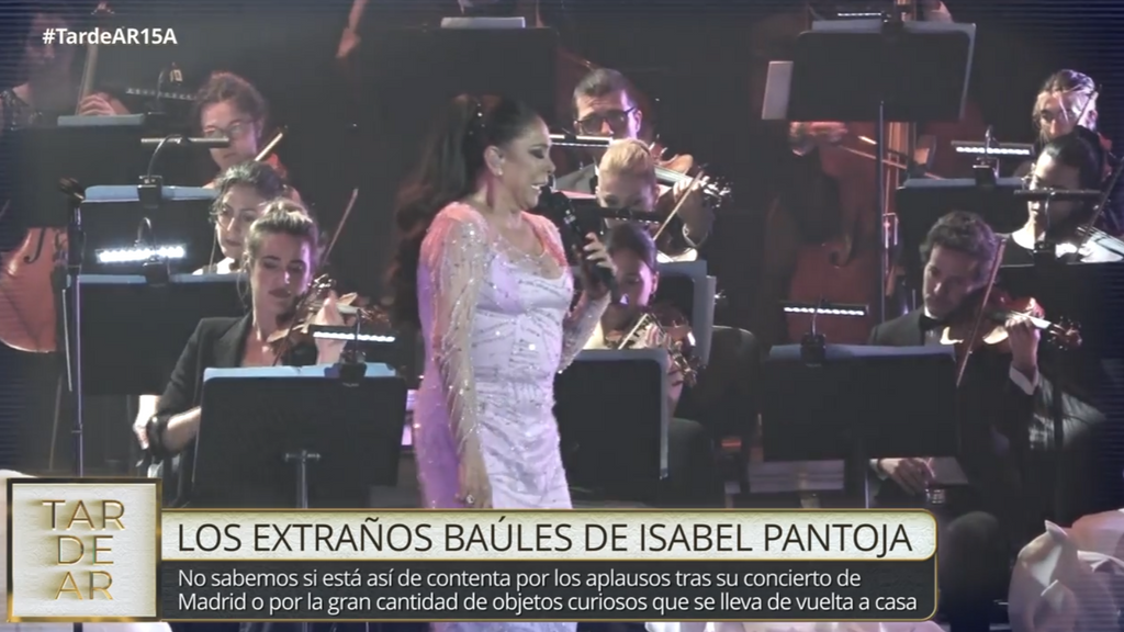 Los baúles y el jet privado de Isabel Pantoja