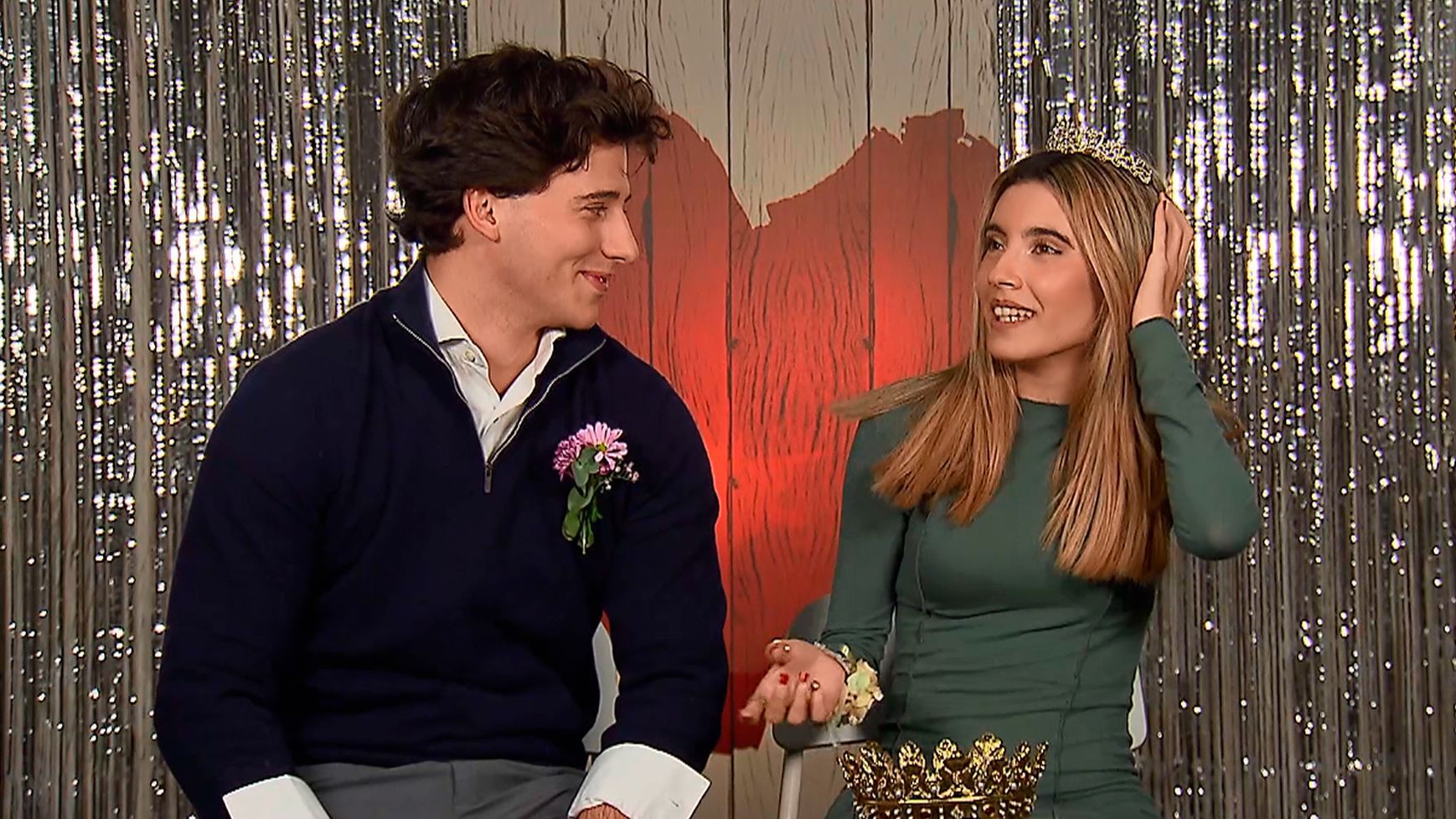 Sergio y Paola durante su cita en 'First Dates'